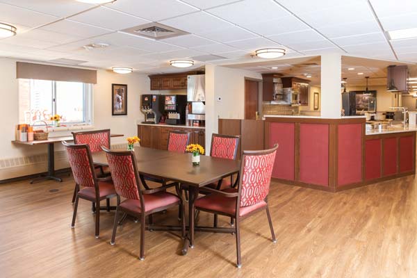 Monarch Meadows Dining area